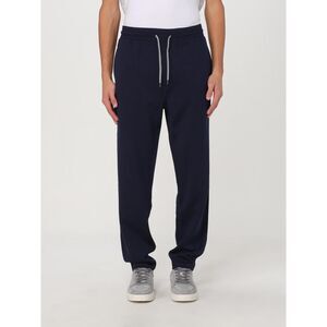 Brunello Cucinelli Men Cotton And Cashmere Blend Trousers Brunello Cucinelli